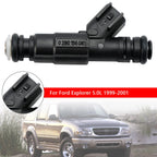 Set of 8 Fuel Injectors for Mercury Mercruiser (885176, 0280156081, MAR102-8N, 9-33102)