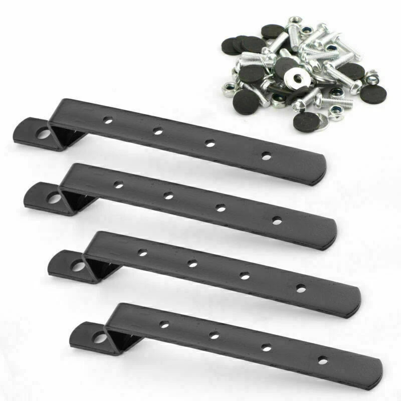 Set of 2 Heavy Duty Saddlebag Mounting Brackets for Universal Motorcycles