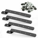 Set of 2 Heavy Duty Saddlebag Mounting Brackets for Universal Motorcycles