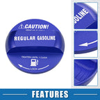 Oil Fuel Cap Decorative Sticker Trim for Subaru Forester (2014–2023)