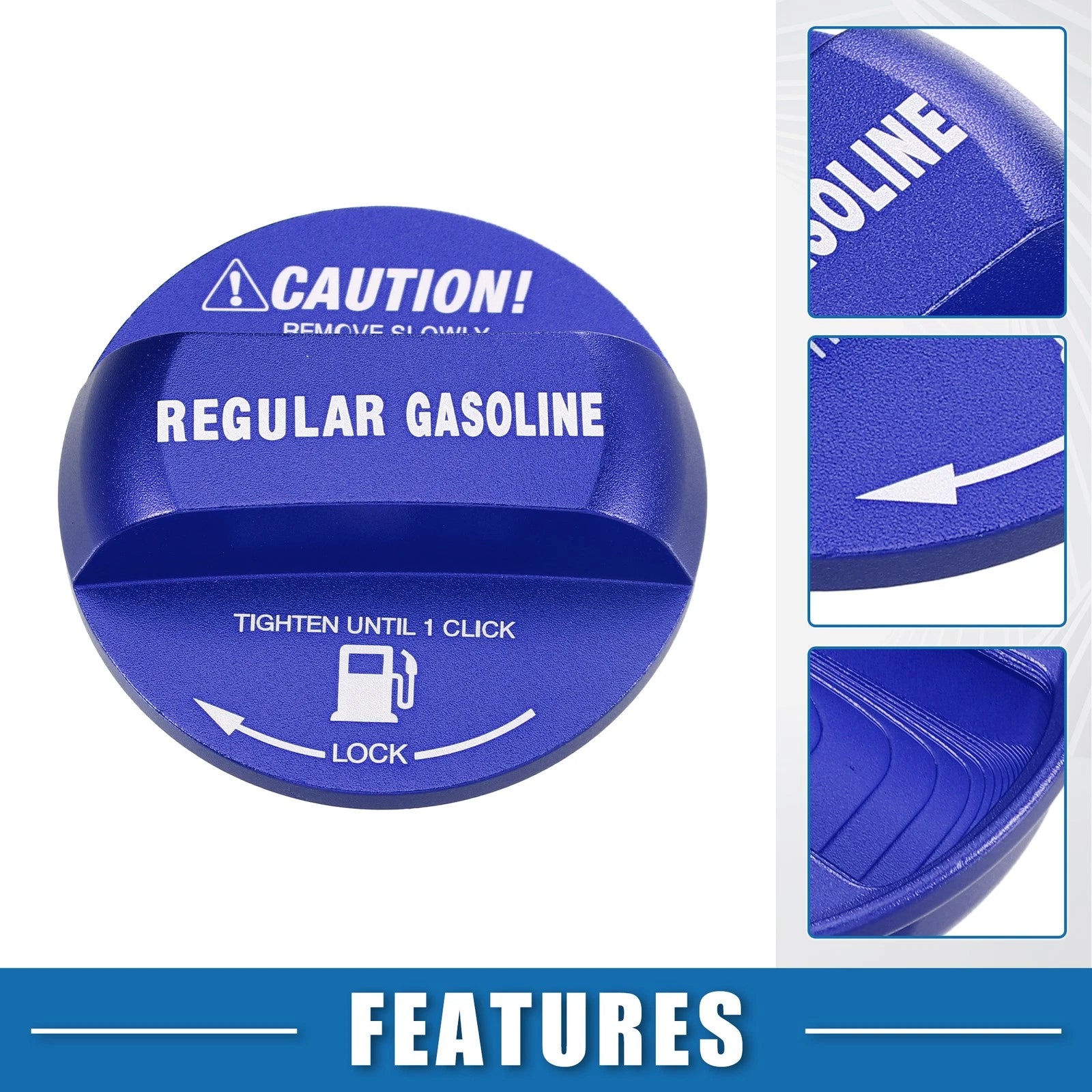 Oil Fuel Cap Decorative Sticker Trim for Subaru Forester (2014–2023)