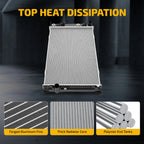 Radiator for Ford Fusion 2010–2012, Mercury Milan 2010–2011 (2.5L, 3.0L)