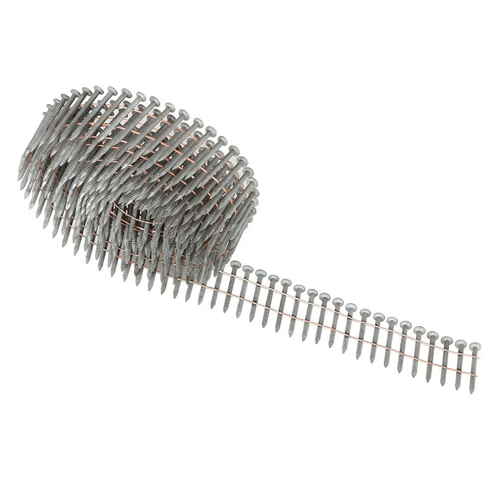 Set of 3600 Hot-Dipped Galvanized Ring Coil Siding Nails for Siding (N/A)