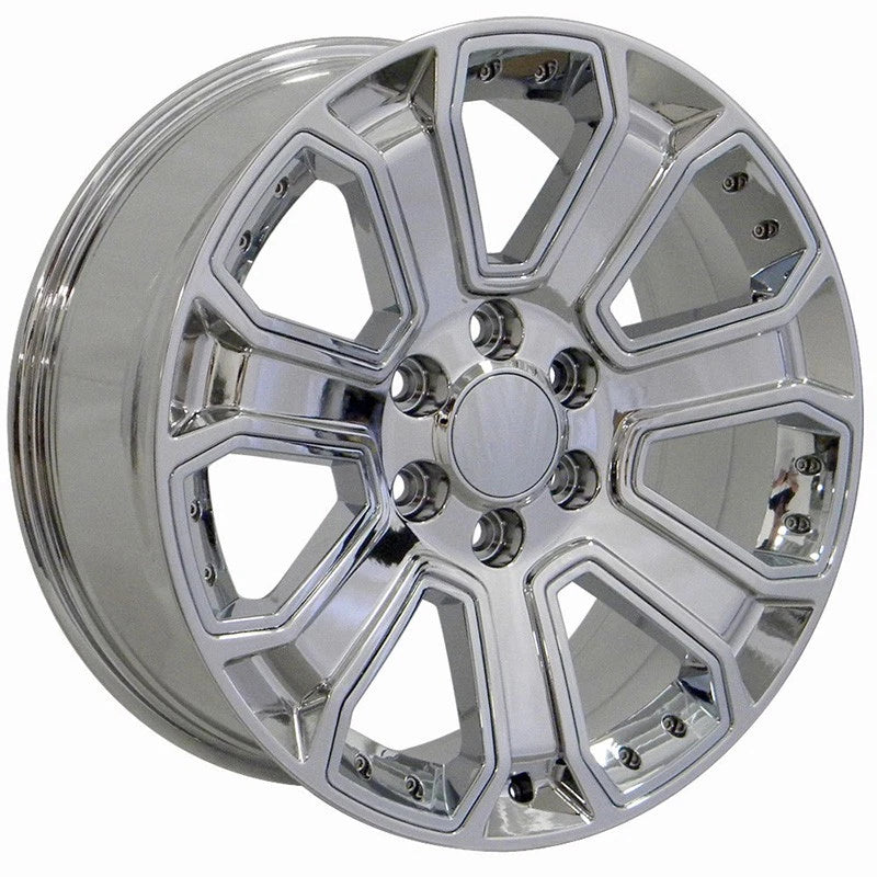 Chrome Wheel 20x8.5 Replacement for 2003–2008 GMC Savana