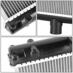 2-Row Aluminum Core Radiator for Mack RB MH DM CV CH RD CS200P (1987–2008)