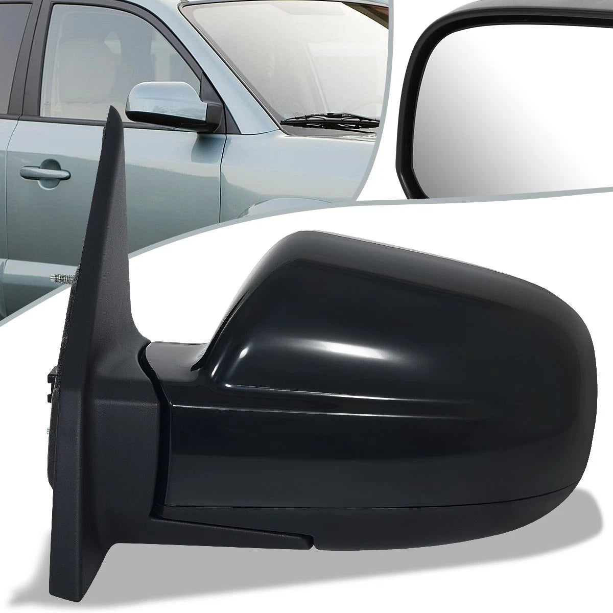 Power Heated Side Door Mirror Assembly Left for Hyundai Tucson (2005–2009)