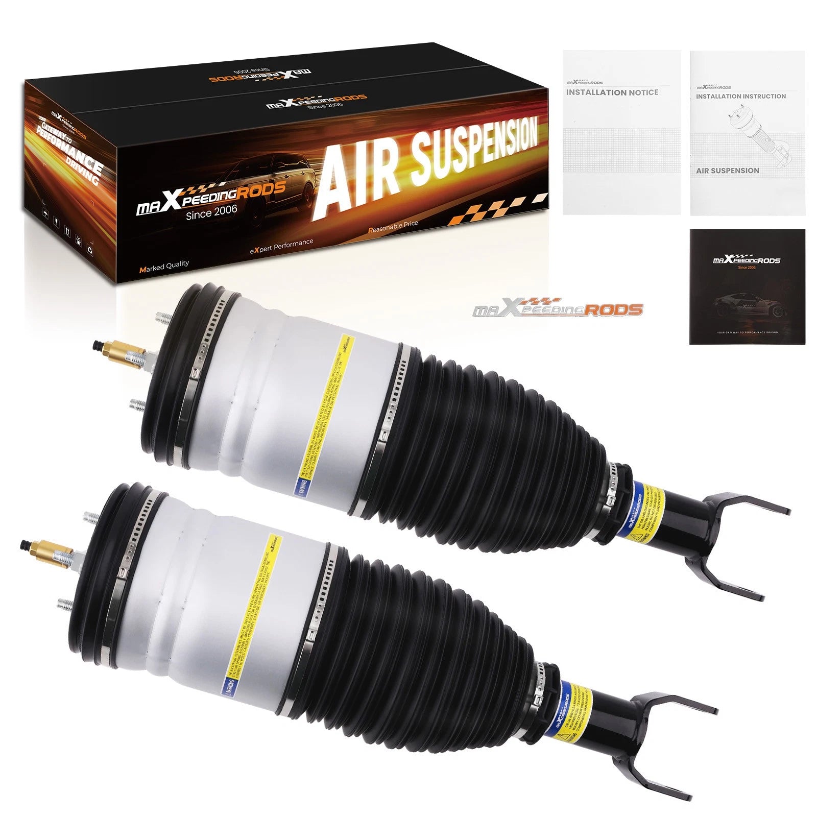 2X Air Suspension Struts for Dodge Ram 1500 (2013–2019) #4877146AA