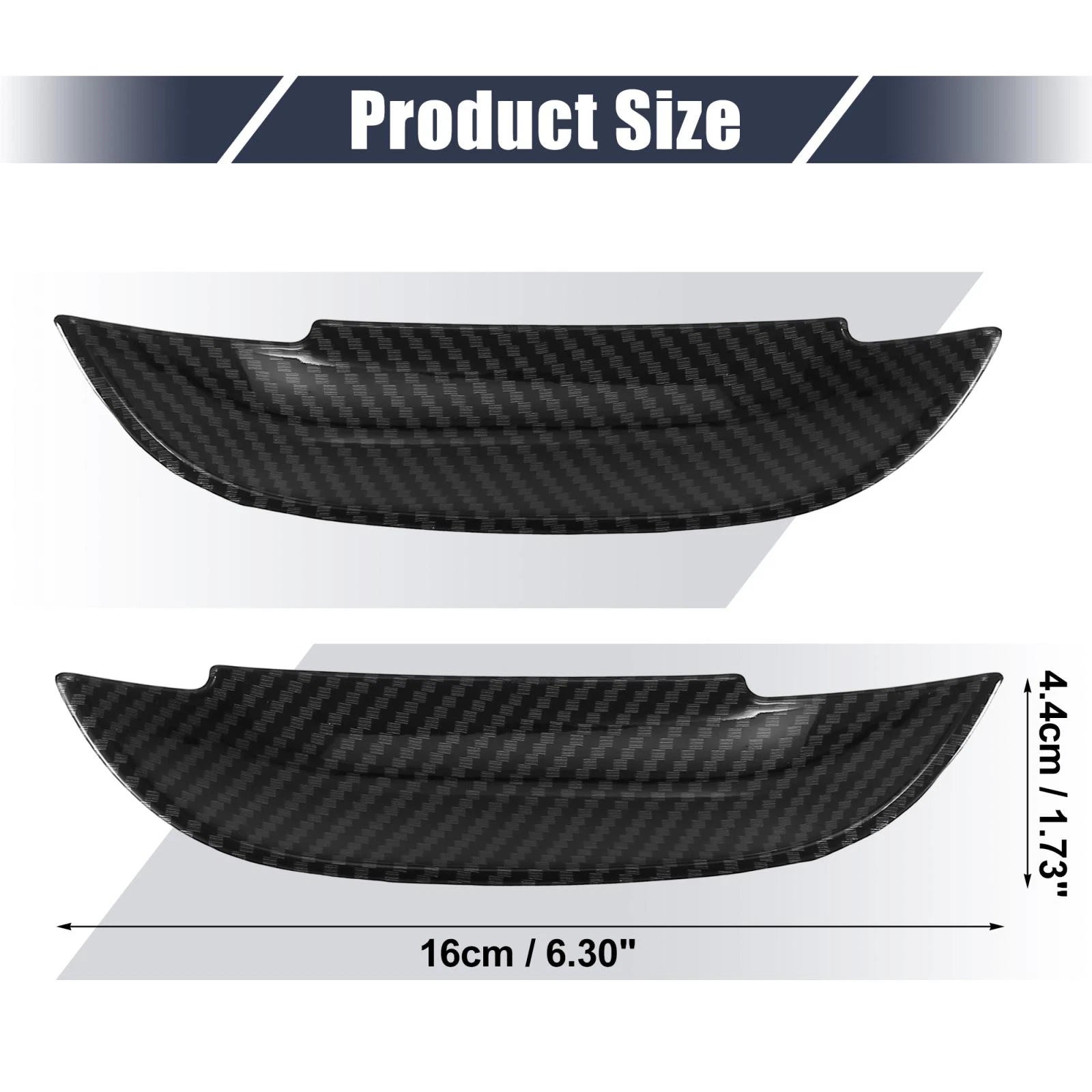 2X Door Handle Bowl Cover Trim for Dodge Charger (2011–2020)