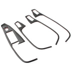 4 x Carbon Fiber Window Switch Button Covers for Audi Q5 (2009-2017)