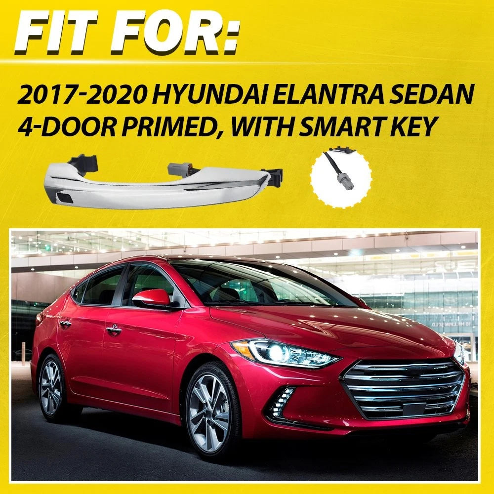 Outside Front Right Door Handle for Hyundai Elantra (2017–2020) w/ Smart Key