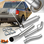 3"OD In/Outlet Aluminized Catback Muffler Exhaust System for Titan (2004–2006)