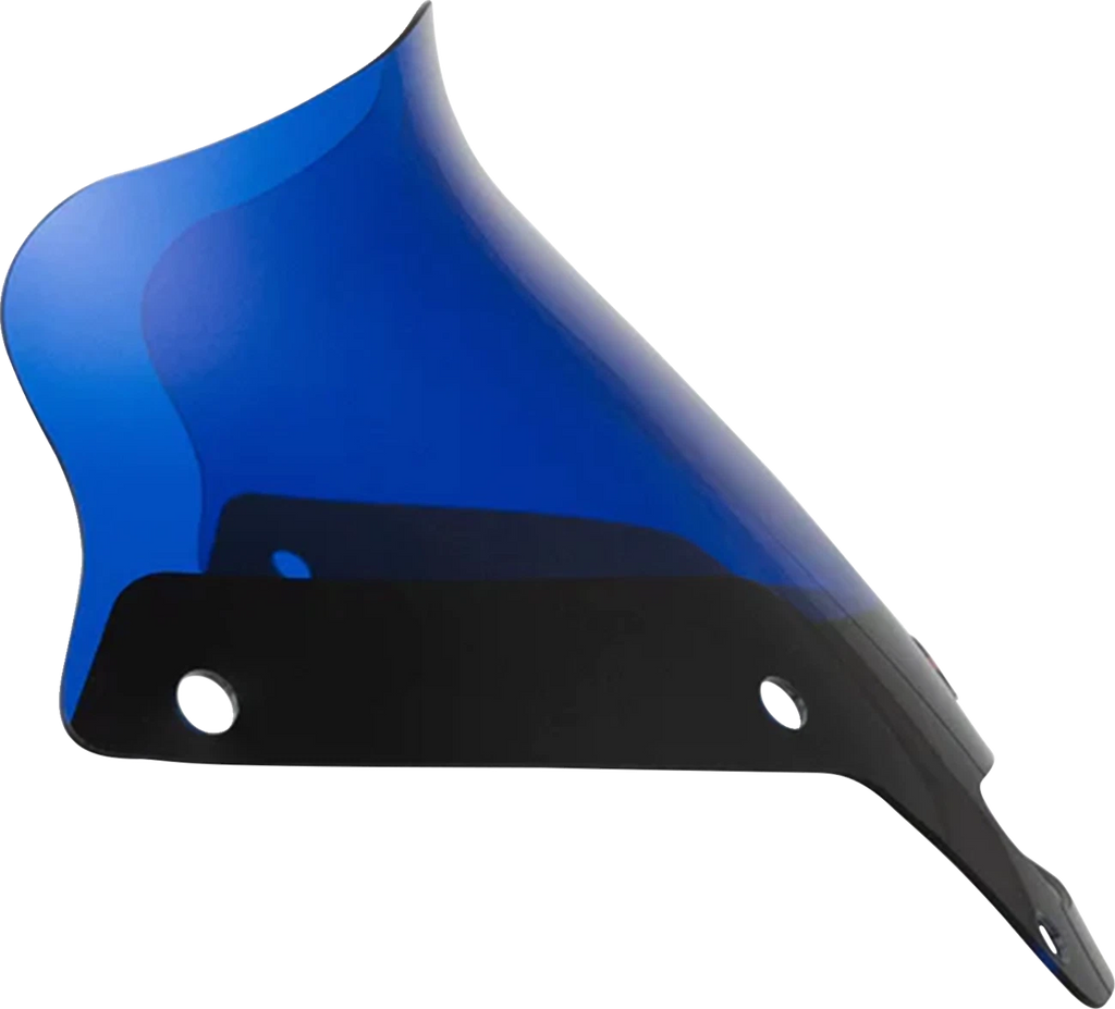 Klock Werks Kolor Flare Sport Windshield 6" Blue for FXLRST (2018–2023)