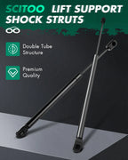 Set of 4 Gas Struts for Ford Explorer (2006–2010) - 2 Window, 2 Hood