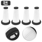 2 HEPA Filters with Sealing Rubber for Lubluelu V2 P2 Vacuum