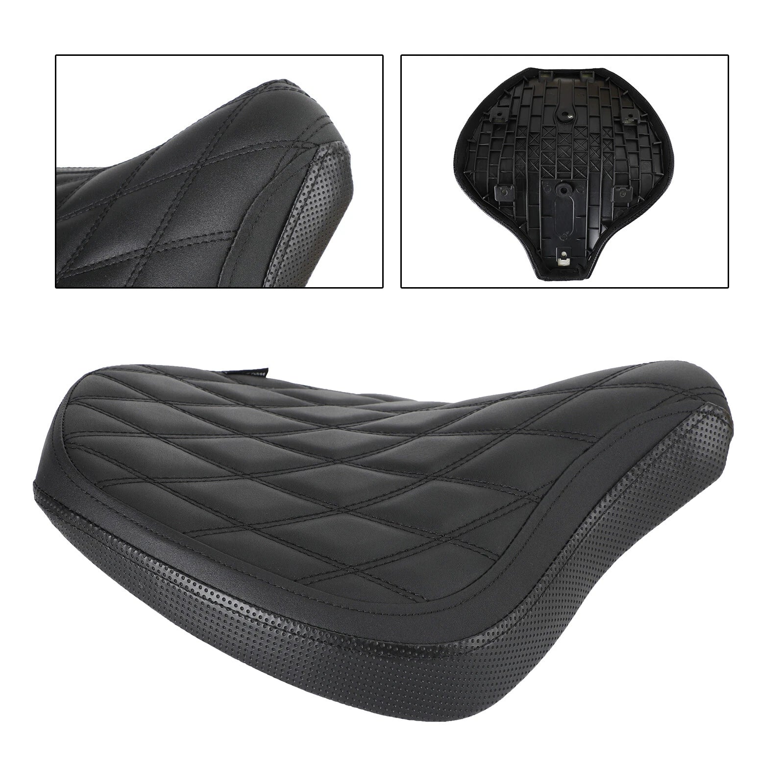 Front Driver Seat Cushion for Tr Bobber (2017–2022) - Diamond Black