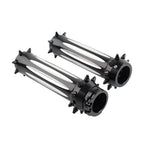 1'' Spikes Motorcycle Front Hand Grips for Harley Touring Dyna Softail