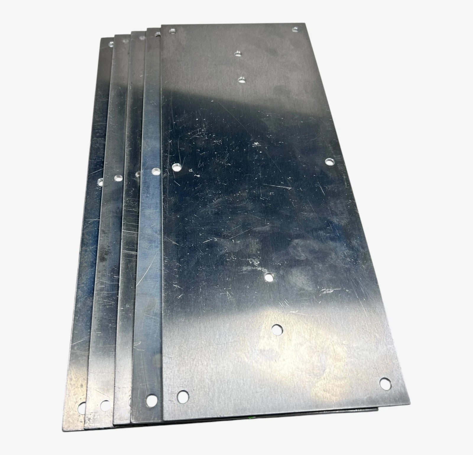 Set of 5 Aluminum Sheet Plates for Marine Applications (1/8'' x 15'' x 6'')