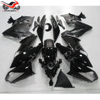 Fairing Kit for Kawasaki Ninja 650R (2009–2011) - ABS Plastic Black