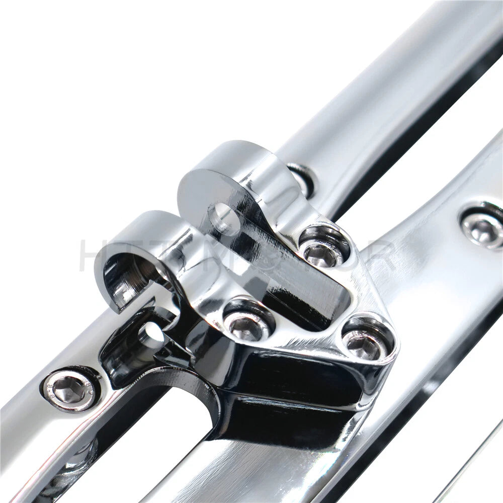 CNC Stretched Driver Floorboard for Harley Touring/Softail/Dyna (2014–2023)