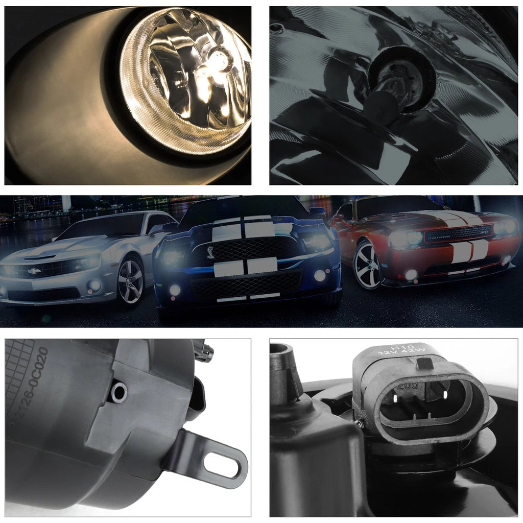 Smoked Lens Fog Lights with Switch for Tundra/Sequoia (2007–2013)