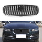 Matte Silver Upper Grill Mesh for Jaguar XF XFR (2016-2020)