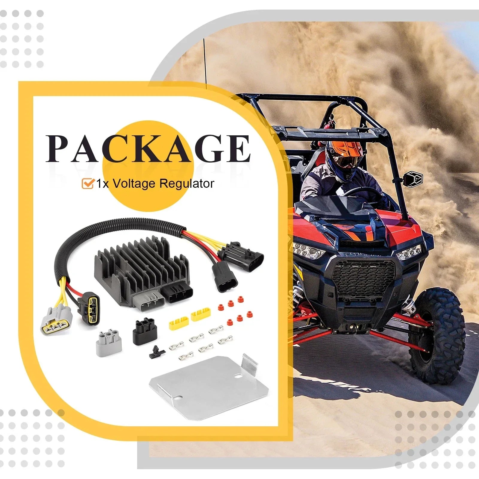 Voltage Regulator Rectifier for Polaris Ranger Crew 900 (2014–2015)