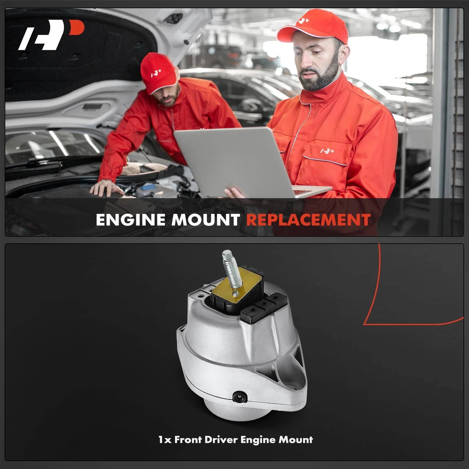 Front Left Engine Mount for Chevrolet Camaro (2016-2024) Cadillac CTS (2016-2019)