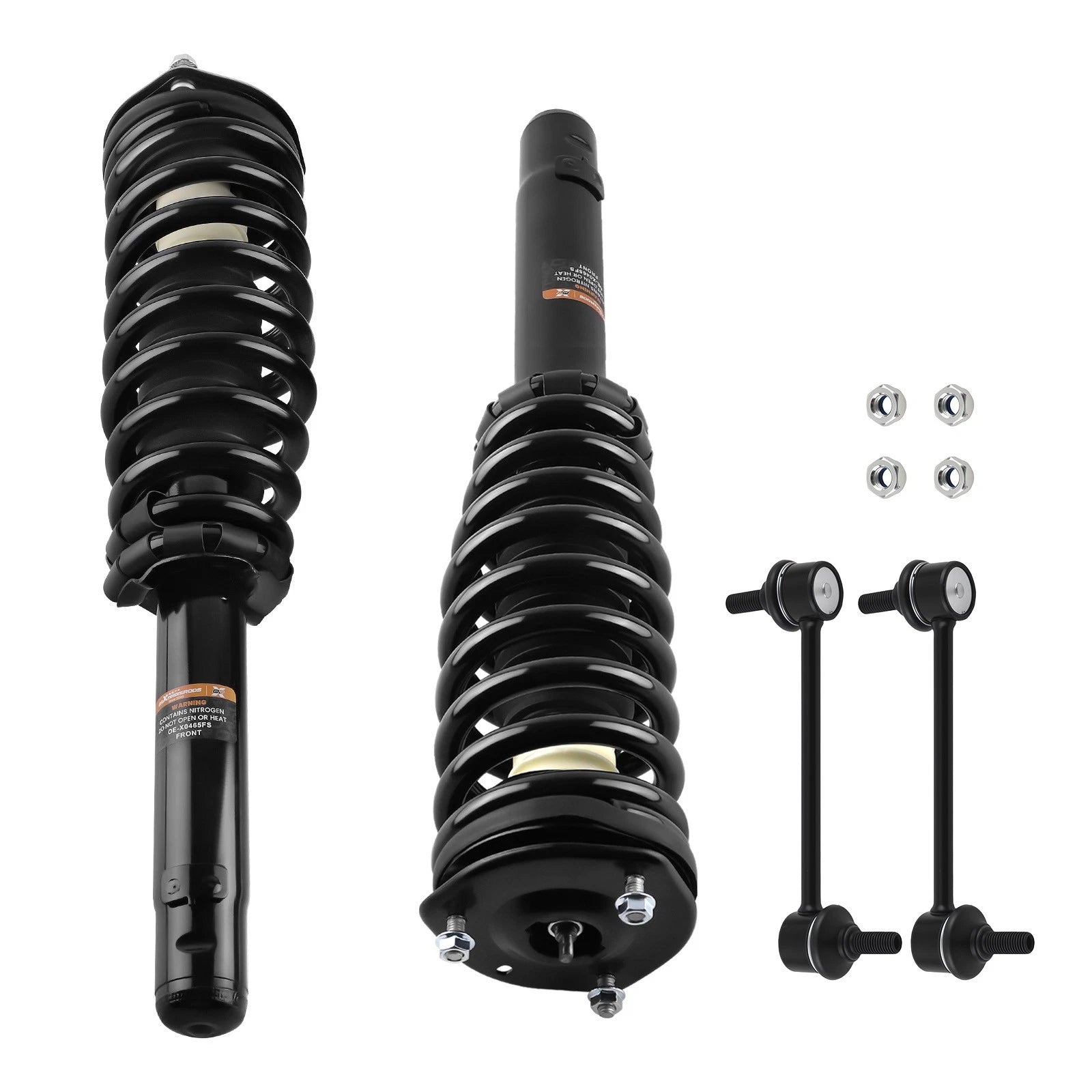 Set of 4 Front Quick Complete Struts Sway Bar Link for Mercury Milan (2010–2011)