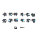 12-Pack 2" Curved Flap Discs for Die Grinder
