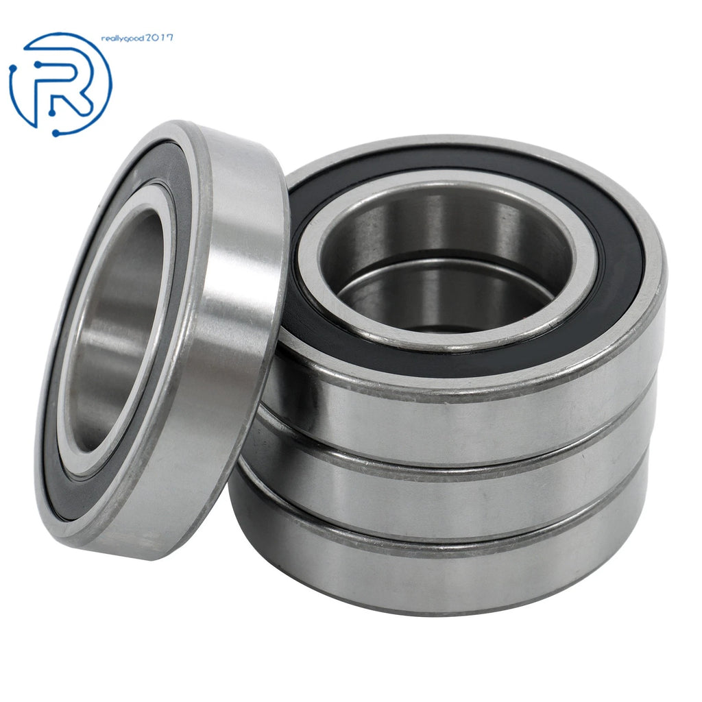 Set of 4 6210-2RS 50mm Inner Dia Deep Groove Ball Bearings