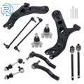 Set of 12 Front Lower Control Arms for Toyota RAV4 (2006–2018)