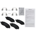 Front Ceramic Brake Pads Kit for Chrysler 200 (2011–2014) Dodge Avenger (2008–2014)