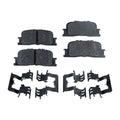 Disc Brake & Ceramic Pad Kit for Toyota Camry (2002–2005) Front & Rear