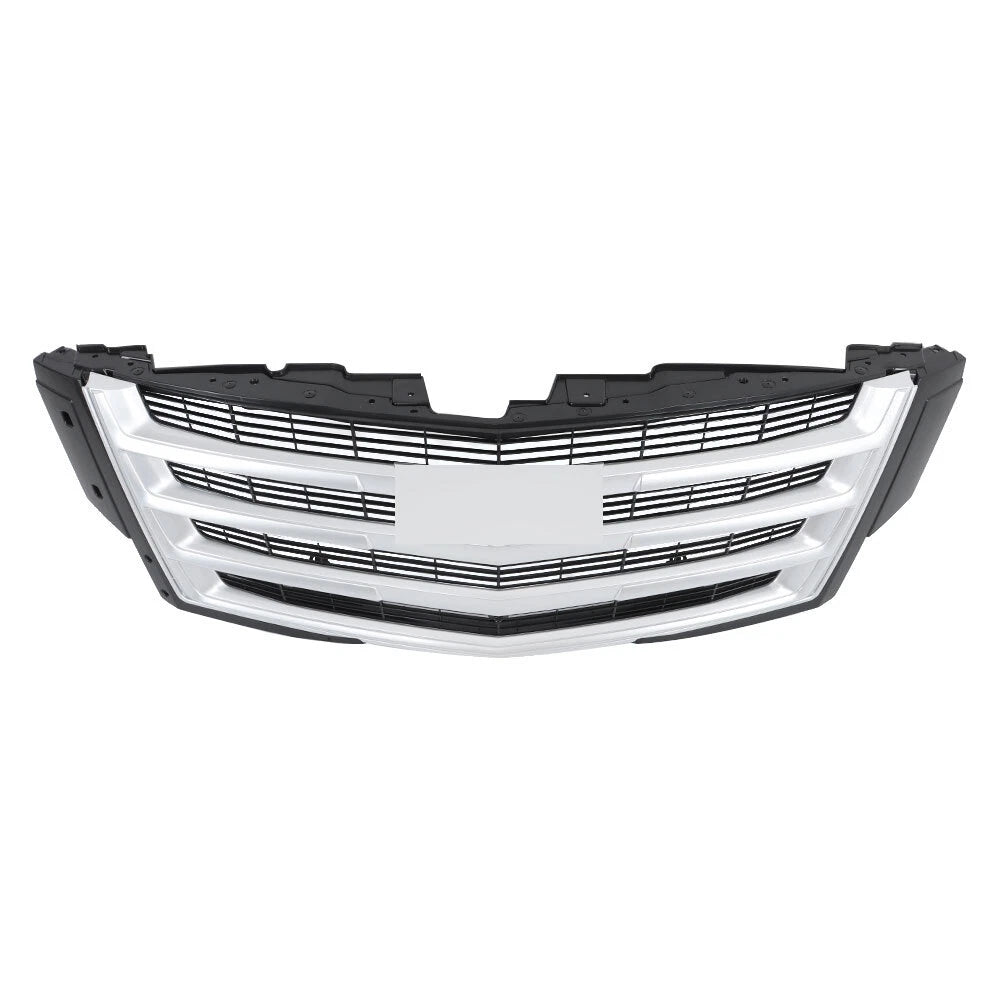 Center Mesh Grille for Cadillac Escalade (2015-2020) Silver Gray
