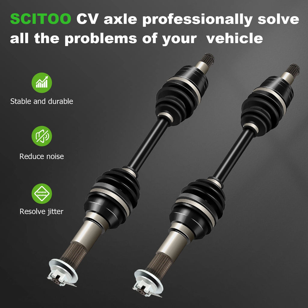 Pair CV Axle Drive Shaft for Yamaha Bruin 350 (2004–2006) YFM350BA
