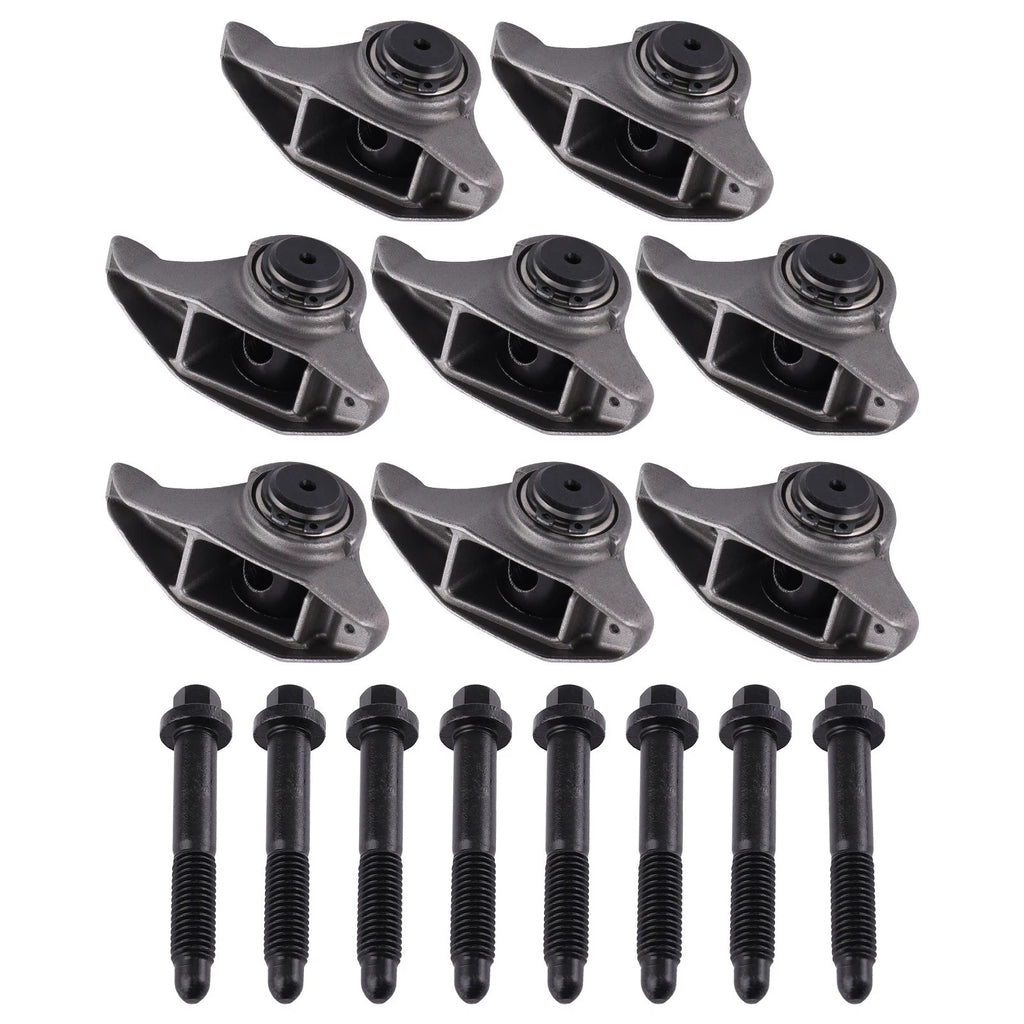 8x Rocker Arms with Trunion Kit for Hummer H2 H3 Chevrolet Avalanche (2003–2010)