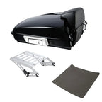 5.5" Trunk Backrest Pad Mount Rack for Harley Touring FLHT (2014–2026)