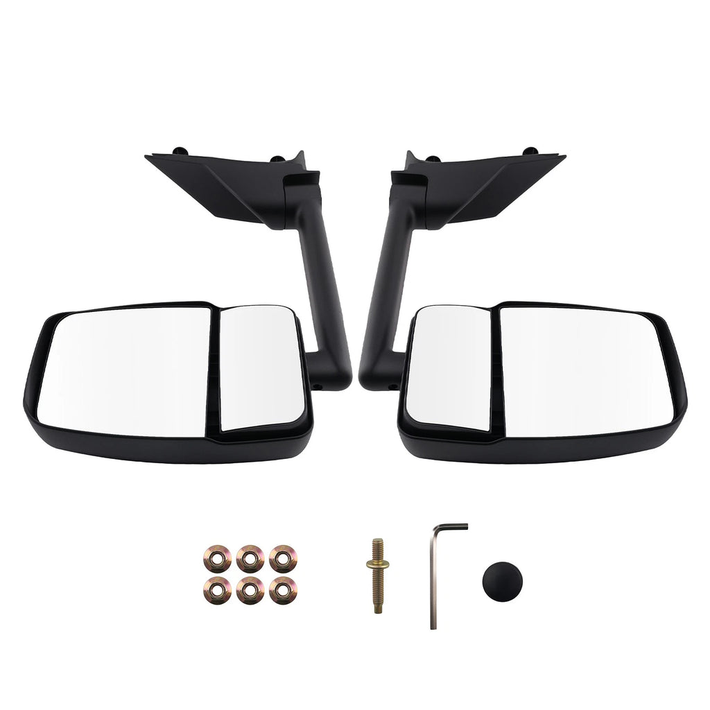 Black Side Mirror for Chevy Express Van (2003–2011) Manual