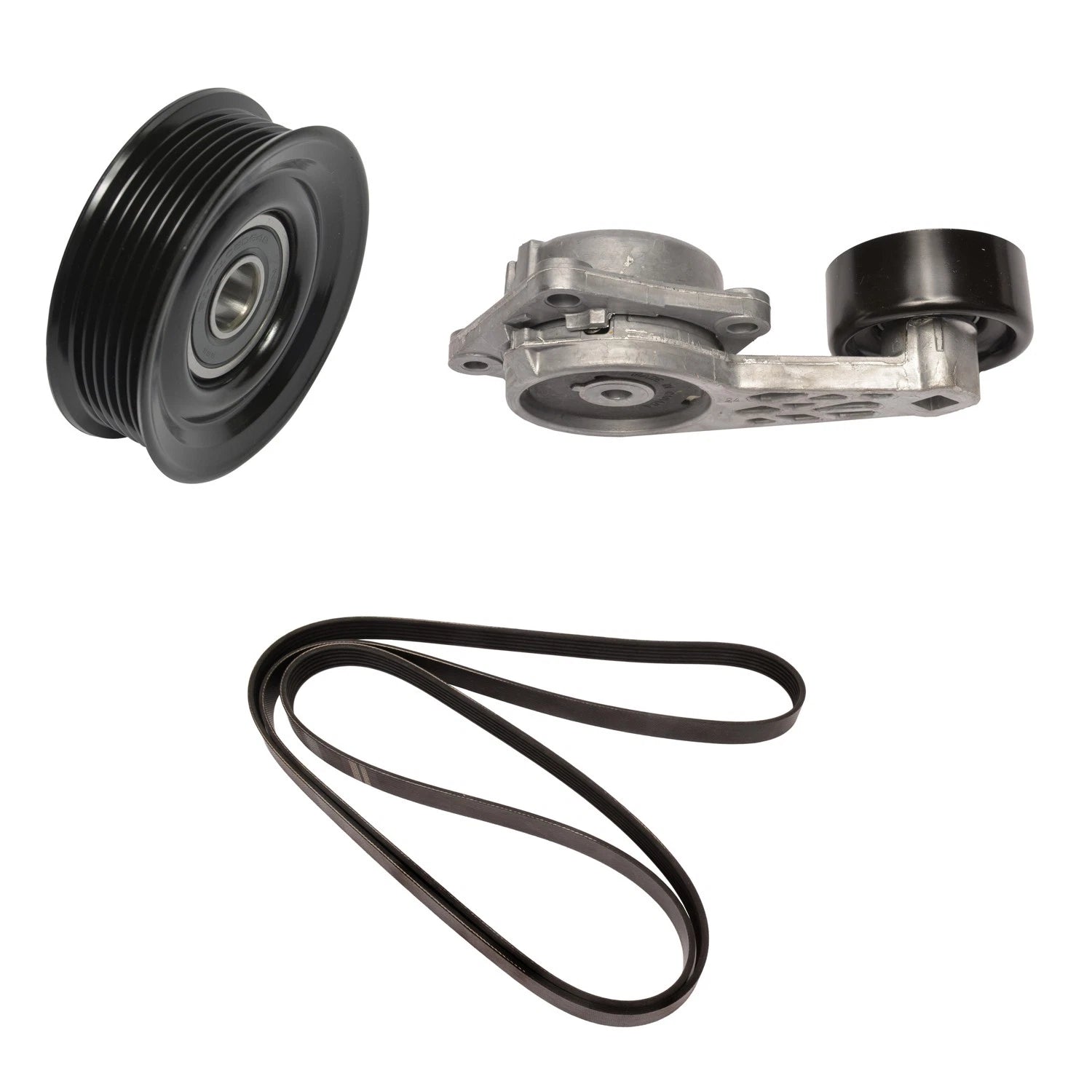 Drive Belt Idler Pulley Tensioner Kit for Ford F-150 F-250 (1997–2008)