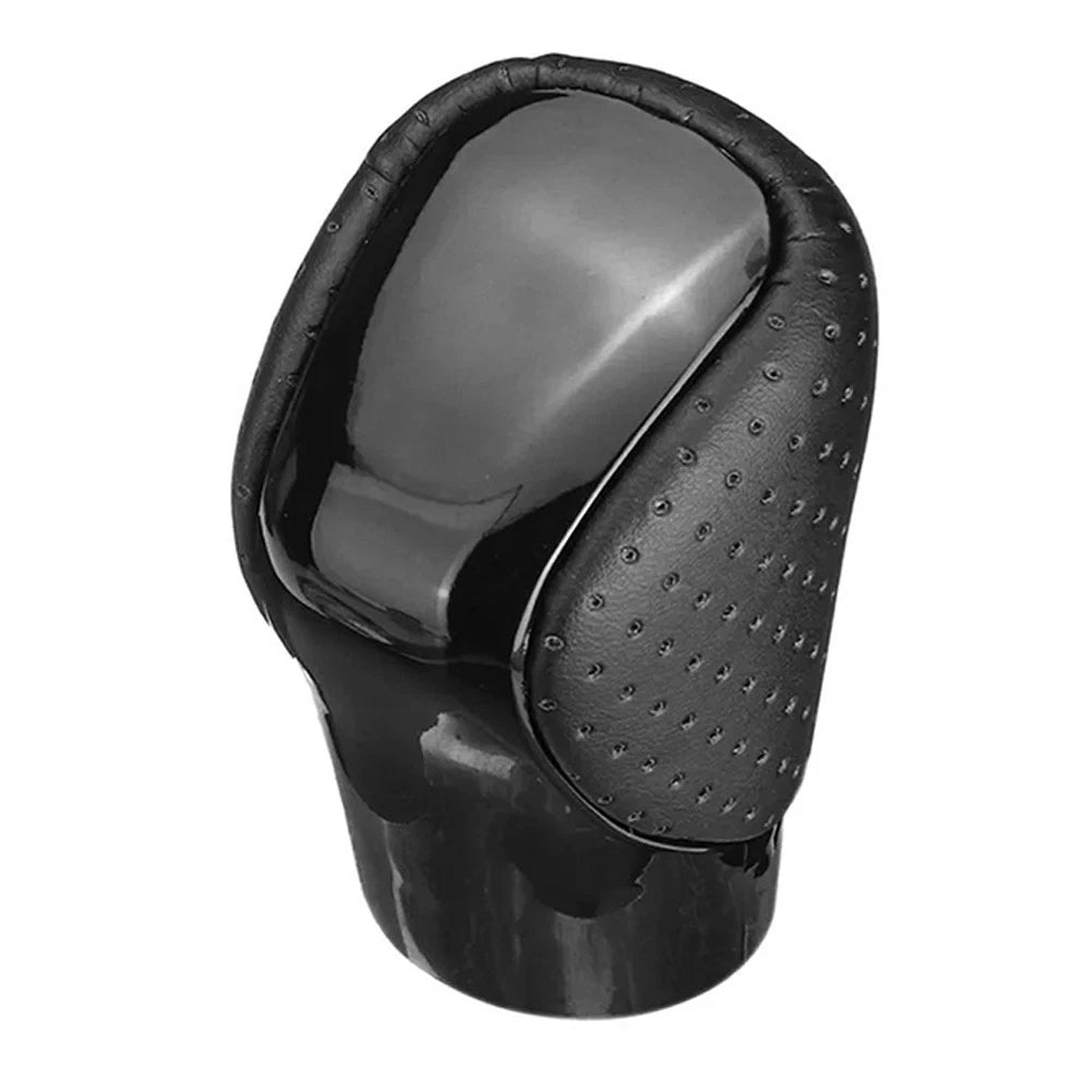 Ergonomic Black PU Leather Gear Shift Knob for Lexus