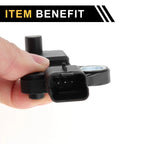 1 Pc Crankshaft Position Sensor No.9664893880 for Ford Kuga (2008–2010)
