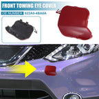 Front Bumper Tow Hook Cover 622A0-4BA0A for Nissan Rogue (2014–2016) Red
