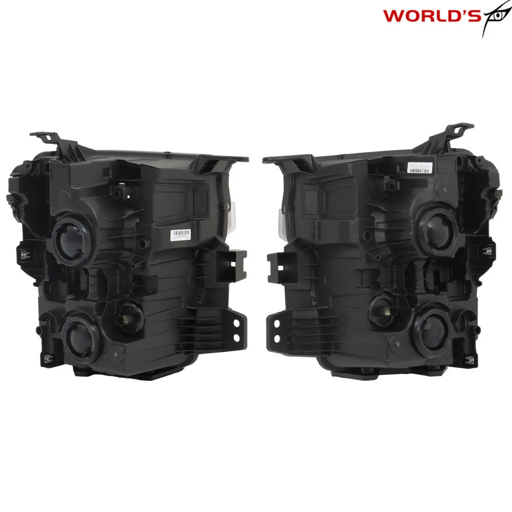 Set of 2 Halogen Headlights for Chevy Silverado 1500 (2022–2024)