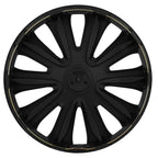 Set of 4 Snap On Full Hub Caps Wheel Covers for Universal 15" R15 Tire