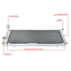 3 Row Core Aluminum Radiator for Jeep Cherokee XJ Comanche (1991–2001)