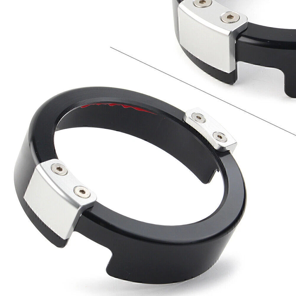 Speedometer Gauge Meter Ring Cover for Honda Rebel CMX300 (2021) Black Silver