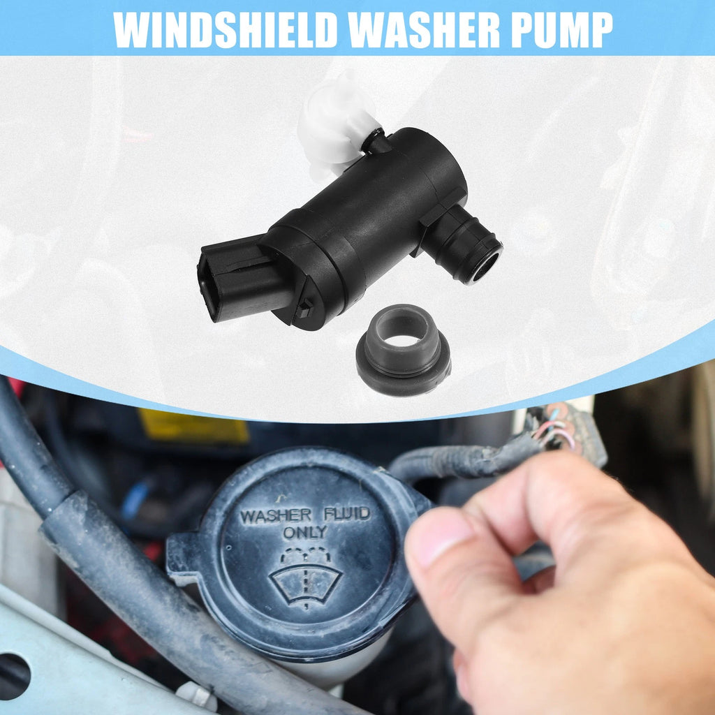 Windshield Washer Motor Pump with Grommet for Kia Sedona (2015–2021)