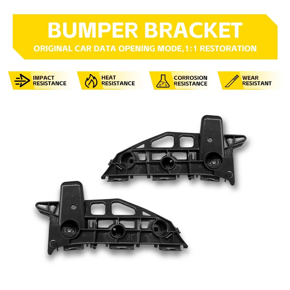 Set of 2 Front Bumper Support Brackets for Toyota Prius V (2012–2018)