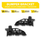 Set of 2 Front Bumper Support Brackets for Toyota Prius V (2012–2018)