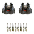 2X Ignition Coil & 8X NGK Spark Plugs for Mazda B2300 B2500 Ranger (1998–2005)